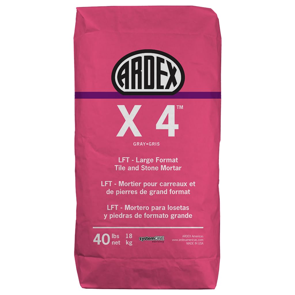 Ardex X 4 G Thinset Mortar - 40lb Grey - Amazon.com